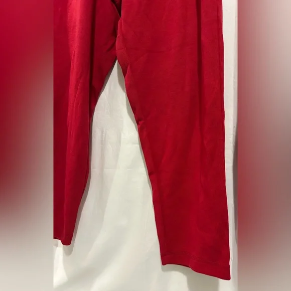 Bechamel - Women’s Vibrant Red Pull-On Pants - Picture 4 of 11